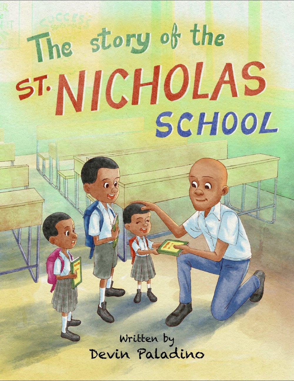 Cover of The Story of the St. Nicholas School by Devin Paladino