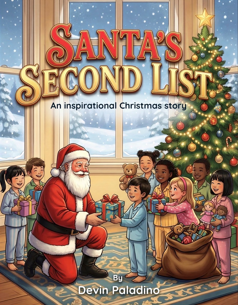 Cover of Santa's Second List by Devin Paladino